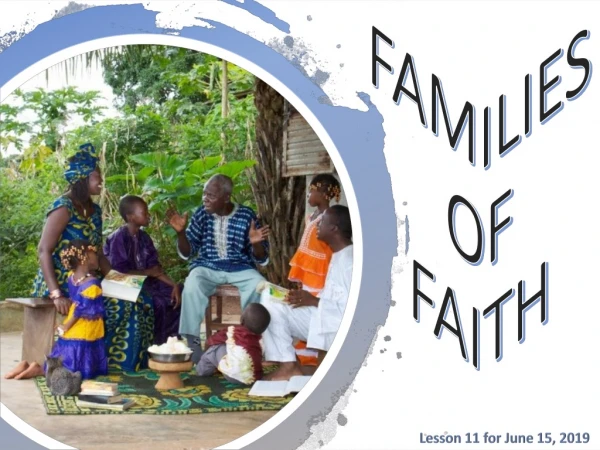 FAMILIES OF FAITH