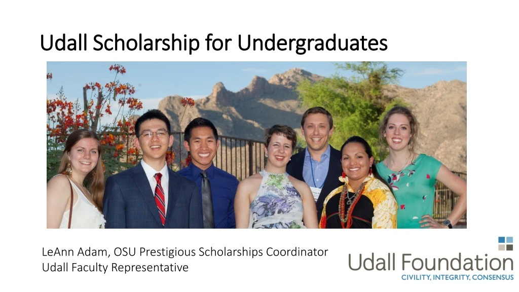 udall scholarship for undergraduates