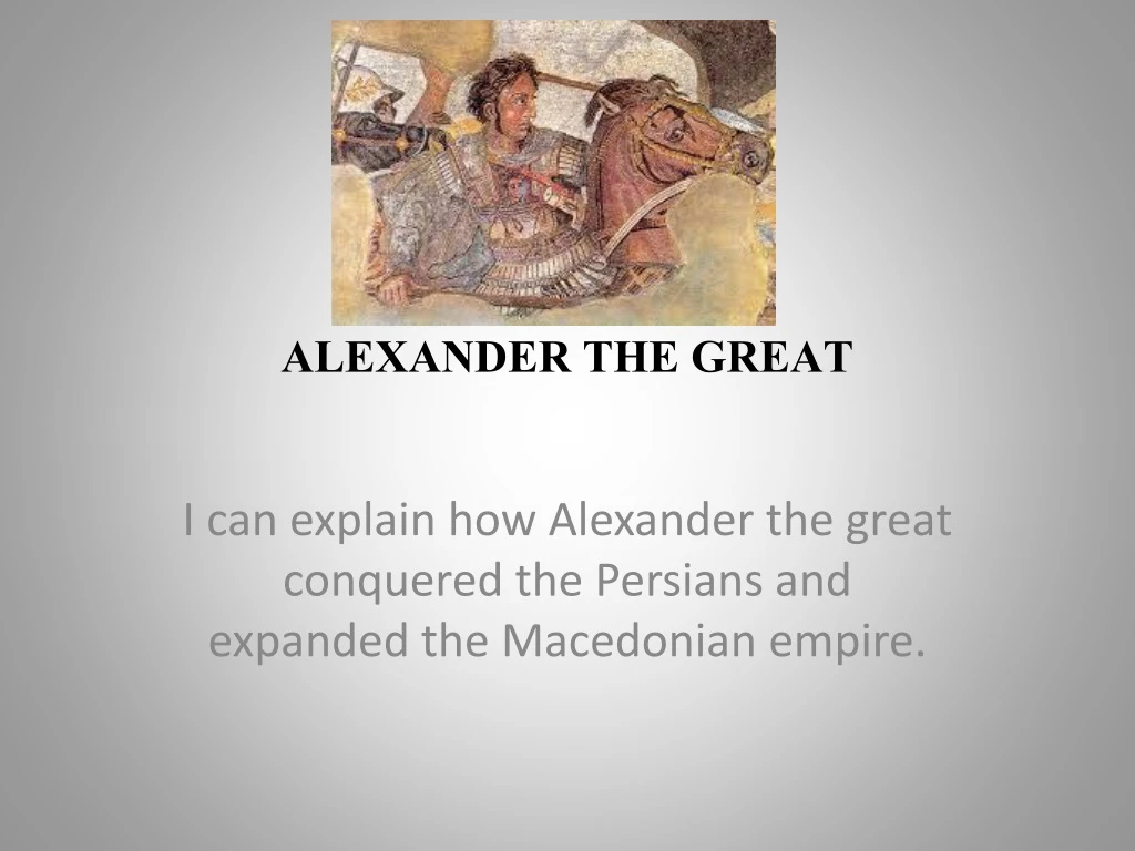 alexander the great