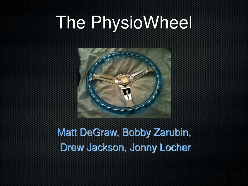 the physiowheel