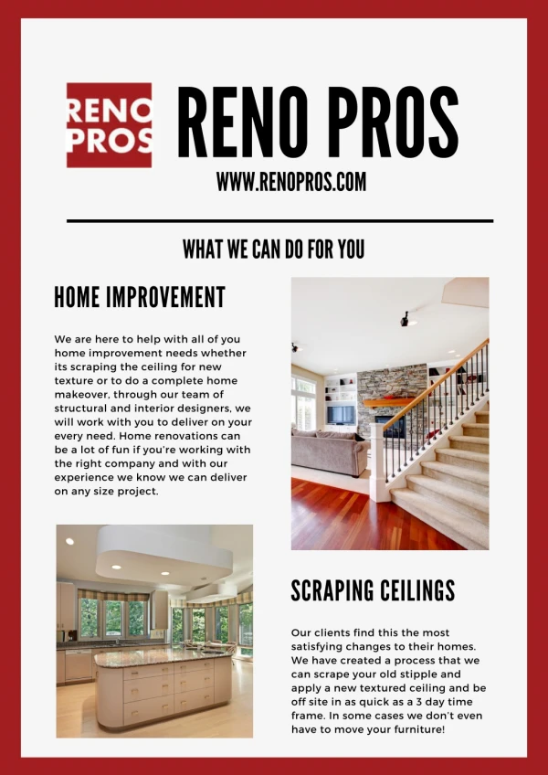 Renopros Calgary