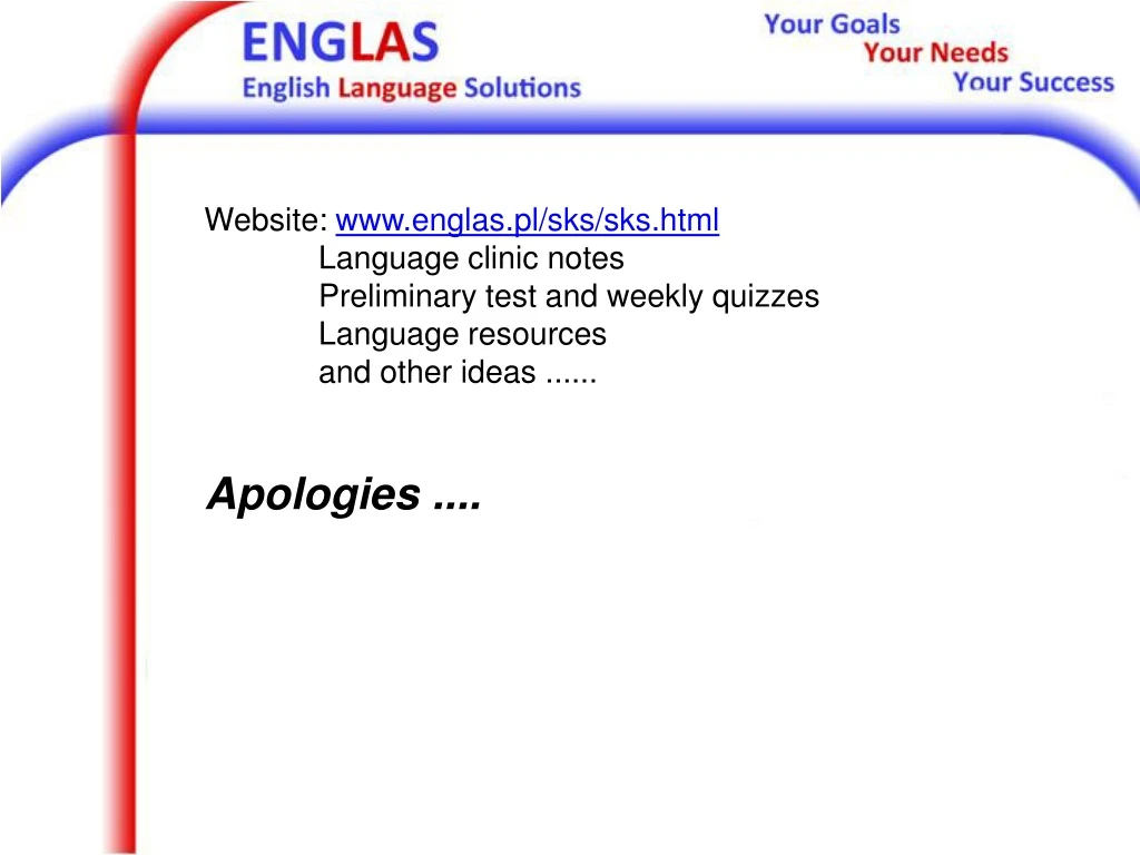 website www englas pl sks sks html language