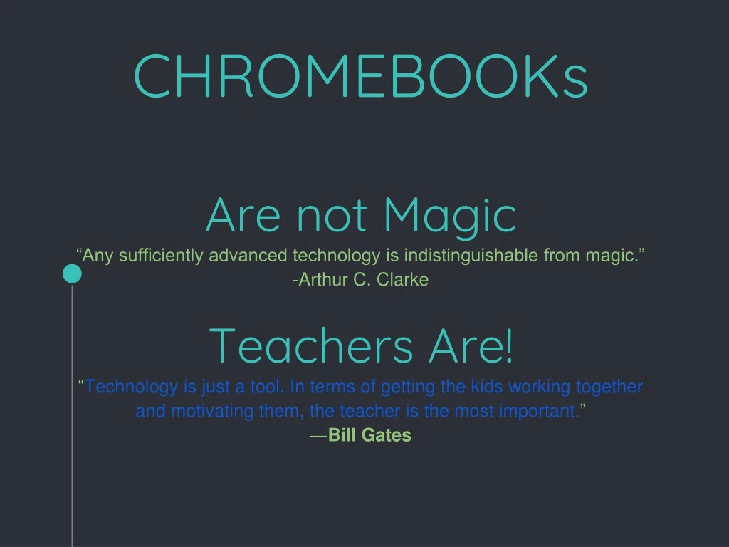 chromebooks are not magic any sufficiently
