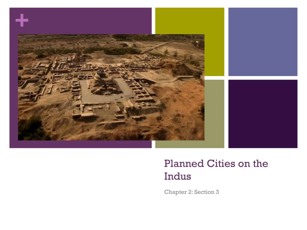 planned cities on the indus