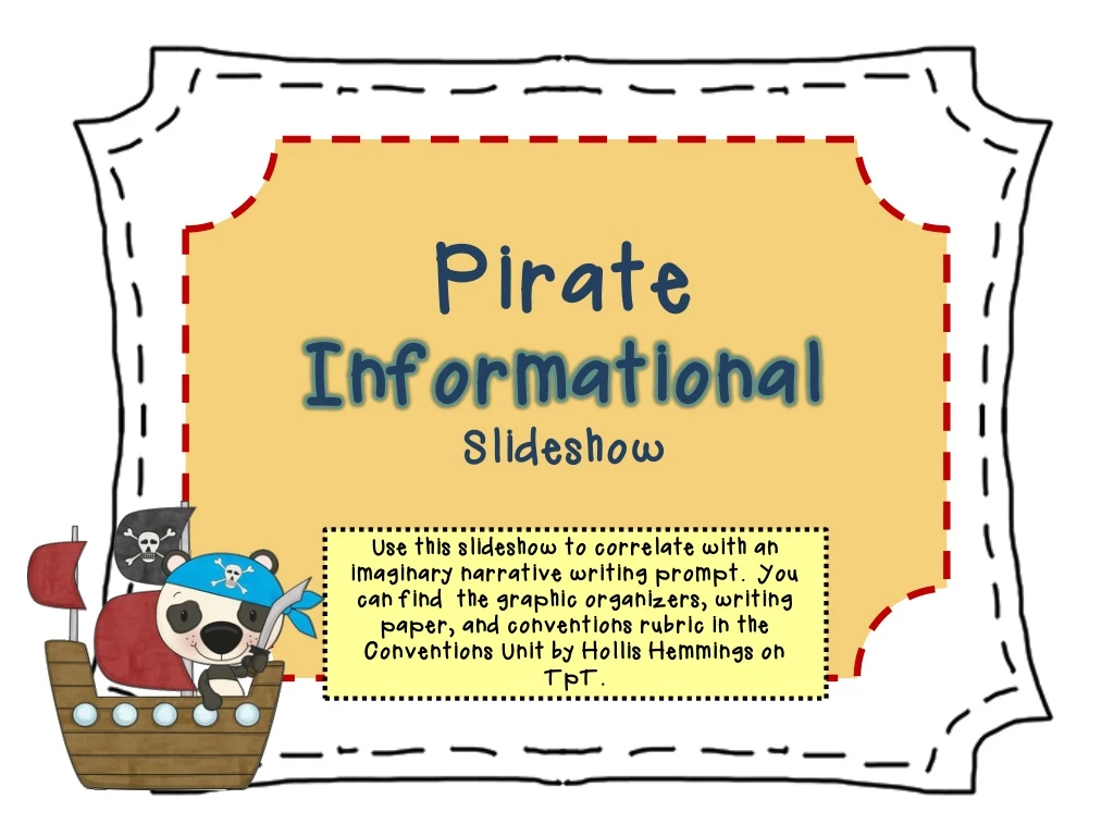 pirate informational slideshow