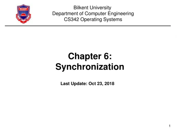 Chapter 6: Synchronization