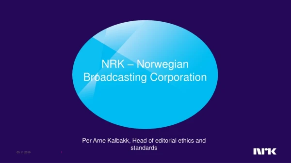 NRK – Norwegian Broadcasting Corporation
