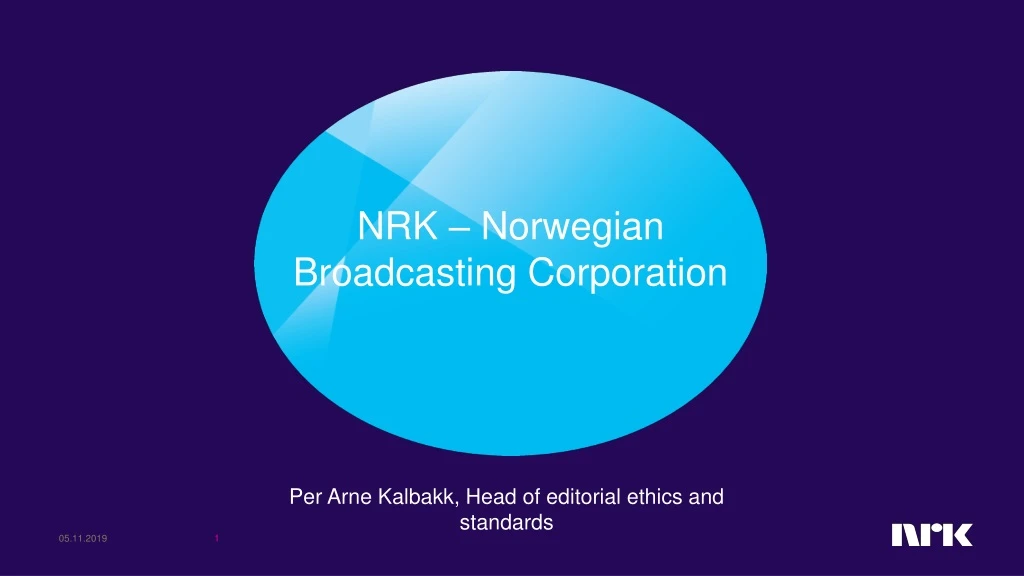 nrk norwegian broadcasting corporation