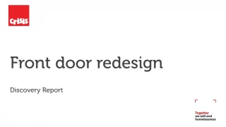 Front door redesign