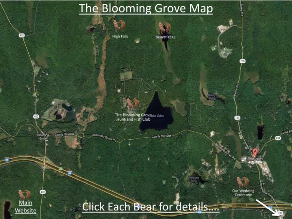 The Blooming Grove Map