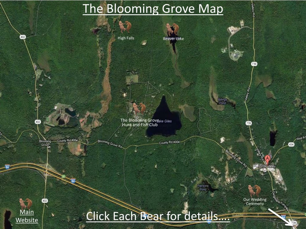the blooming grove map
