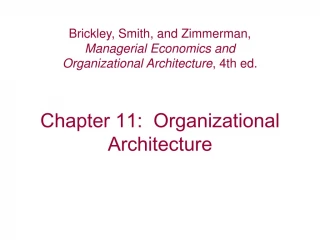 PPT - CHAPTER 11 Organizational Structure and Controls PowerPoint ...