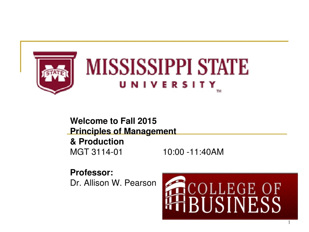 welcome to fall 2015 principles of management