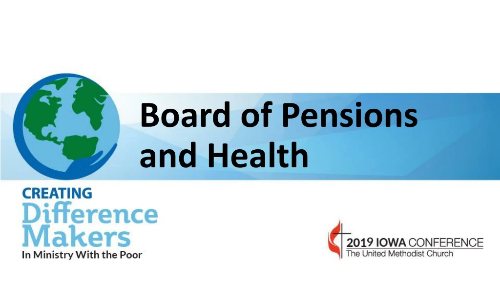 board of pensions and health