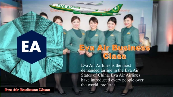 Book Cheapest flights tickets with Eva Air Business Class