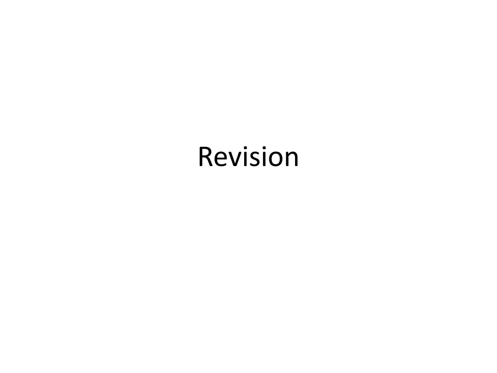 revision