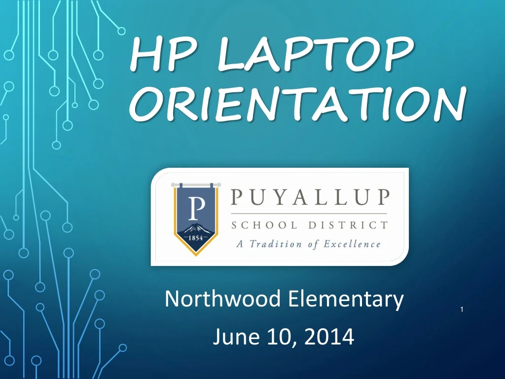 hp laptop orientation