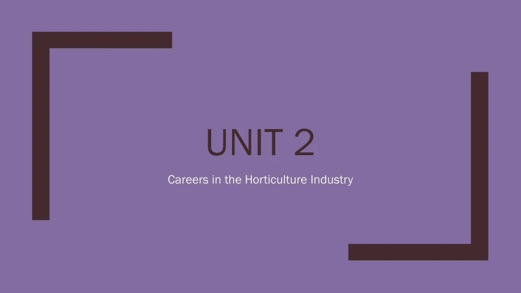 unit 2