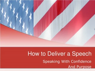 Mastering Public Speaking: Confidence, Purpose & Delivery Tips - slide 1