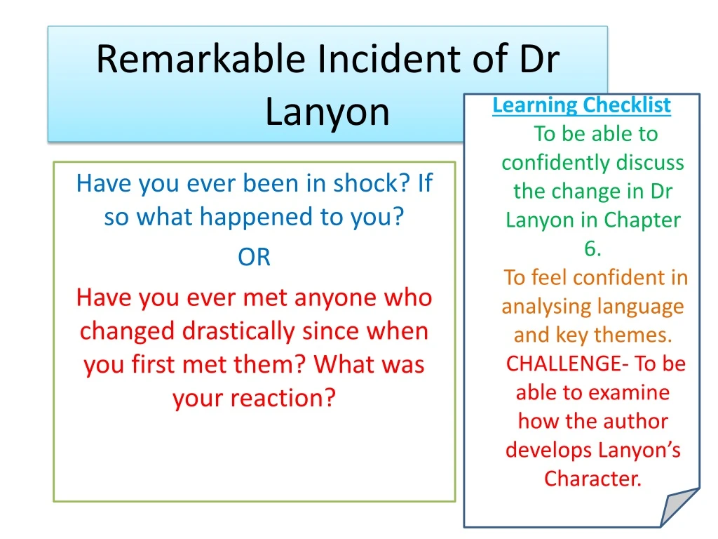 remarkable incident of dr lanyon