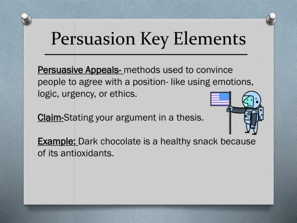 Persuasion Key Elements