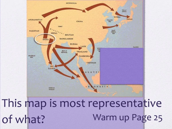 This map is most representative of what?