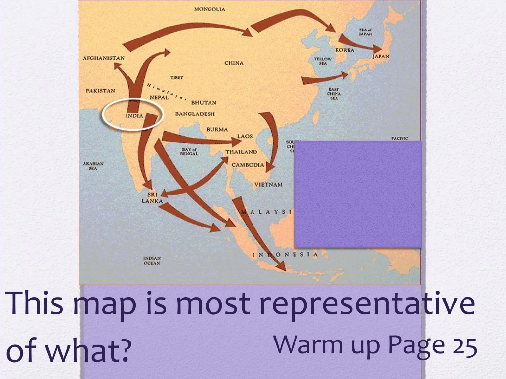this map is most representative of what