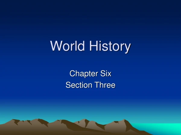 World History