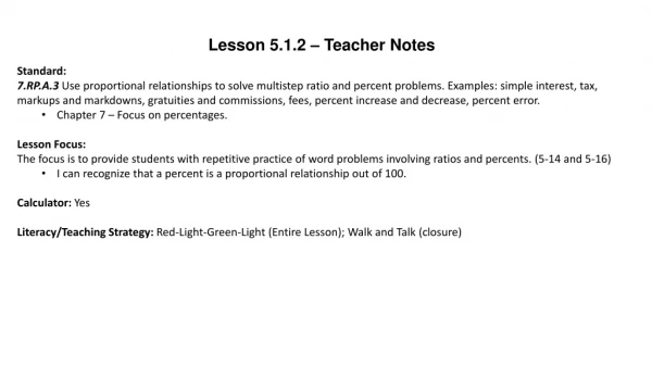 Lesson 5.1.2 – Teacher Notes