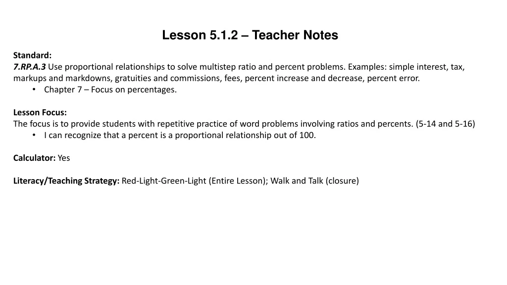 lesson 5 1 2 teacher notes