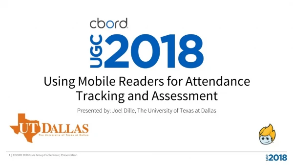 Using Mobile Readers for Attendance Tracking and Assessment