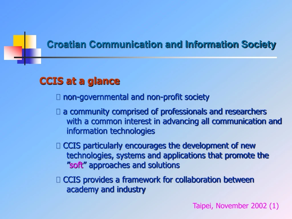 croatian communication and information society