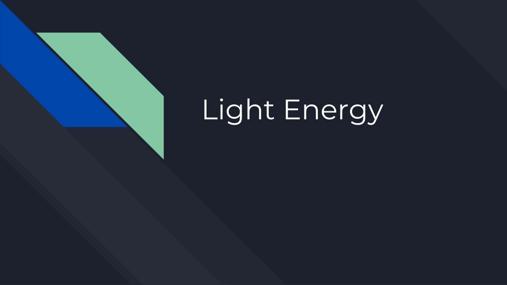 light energy