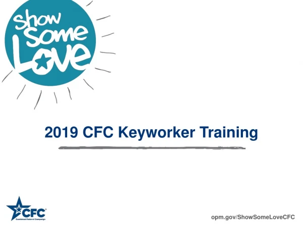 2019 CFC Keyworker Training