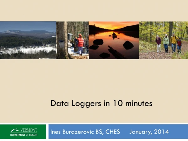 Data Loggers in 10 minutes