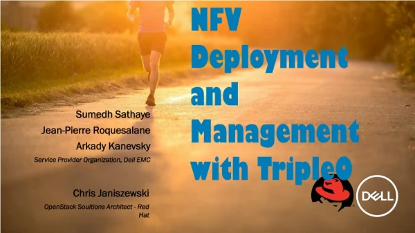 Automated NFV Deployment and Management with TripleO