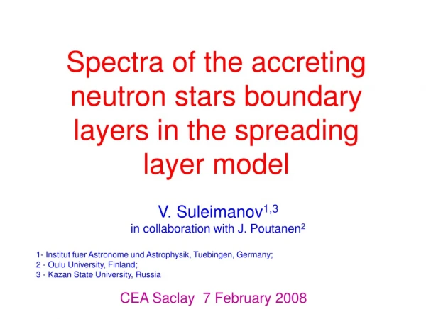 Spectra of the accreting neutron stars boundary layers in the spreading layer model
