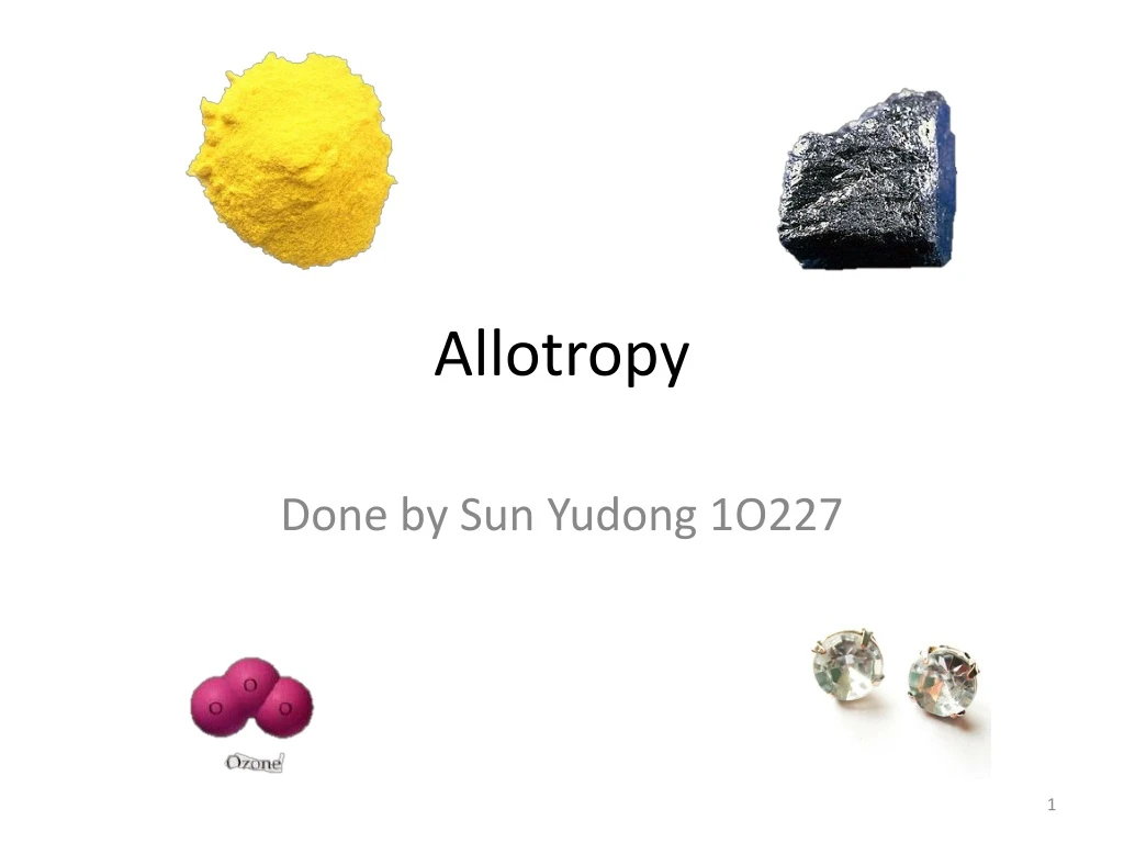 allotropy