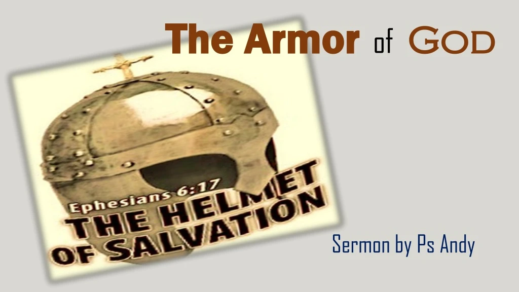 the armor of god