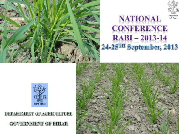 National Conference Rabi – 2013-14 24-25 TH September, 2013