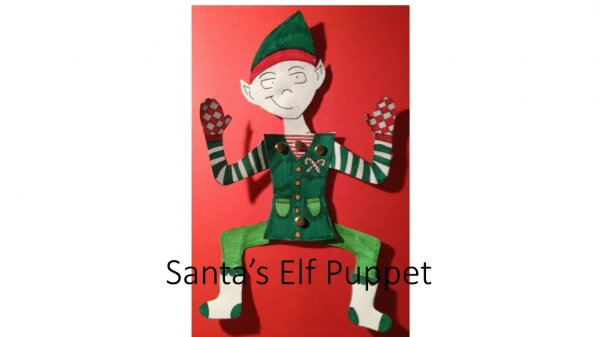 Santa’s Elf Puppet
