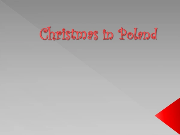 Christmas in Pol a n d