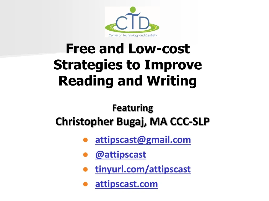 free and low cost strategies to improve reading