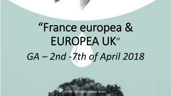 “ France europea &amp; EUROPEA UK ”