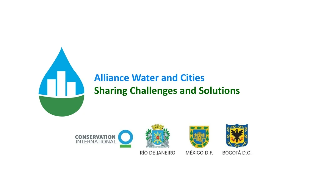 alliance water and cities sharing challenges