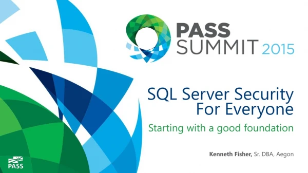 SQL Server Security For Everyone
