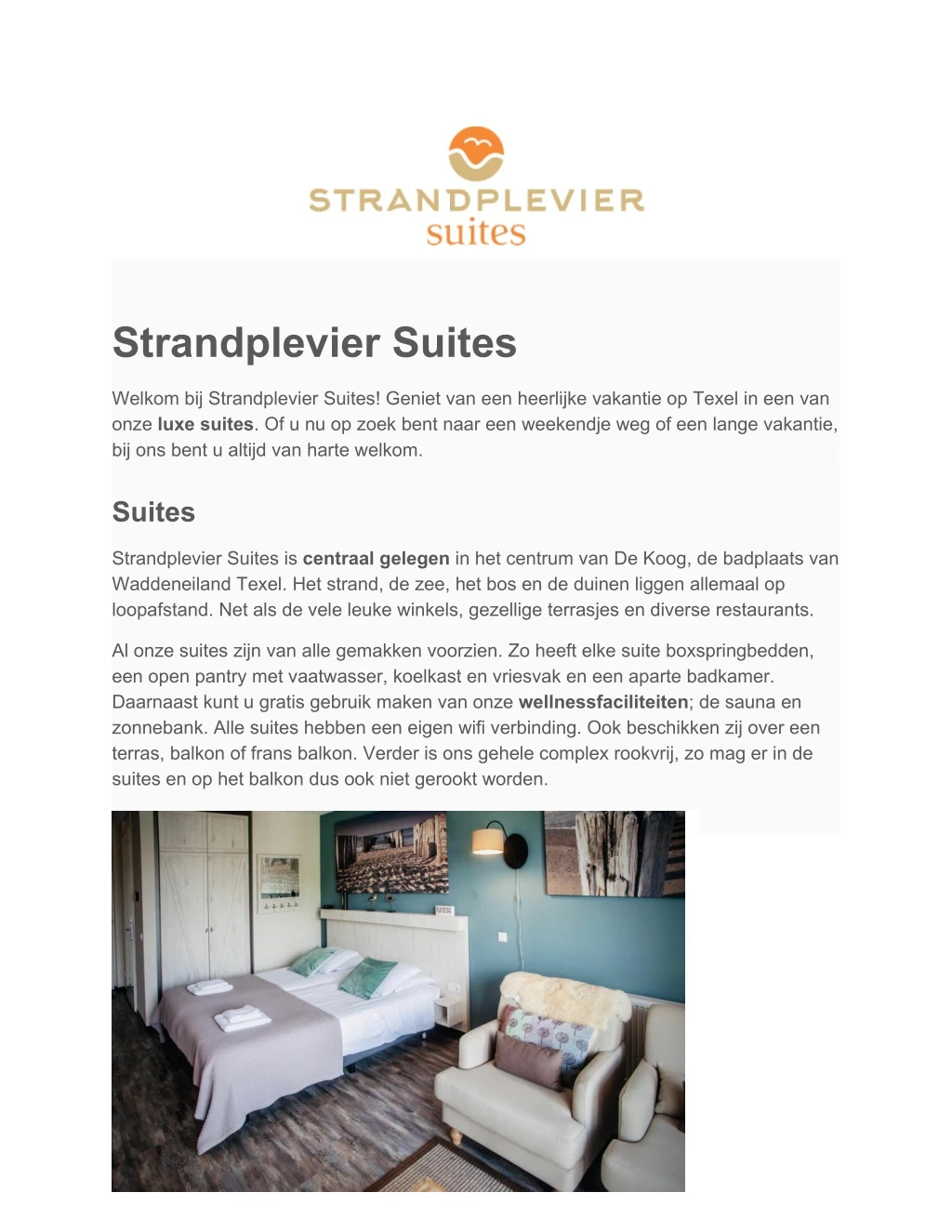 strandplevier suites