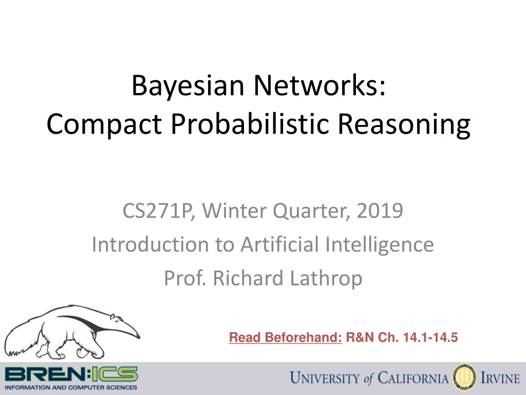 bayesian networks compact probabilistic reasoning