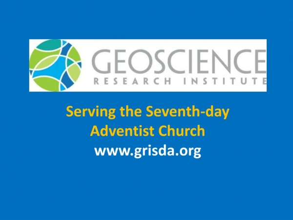 Serving the Seventh-day Adventist Church grisda