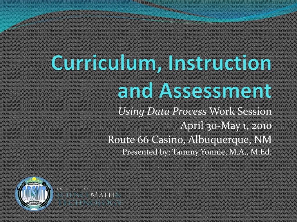 curriculum instruction and assessment
